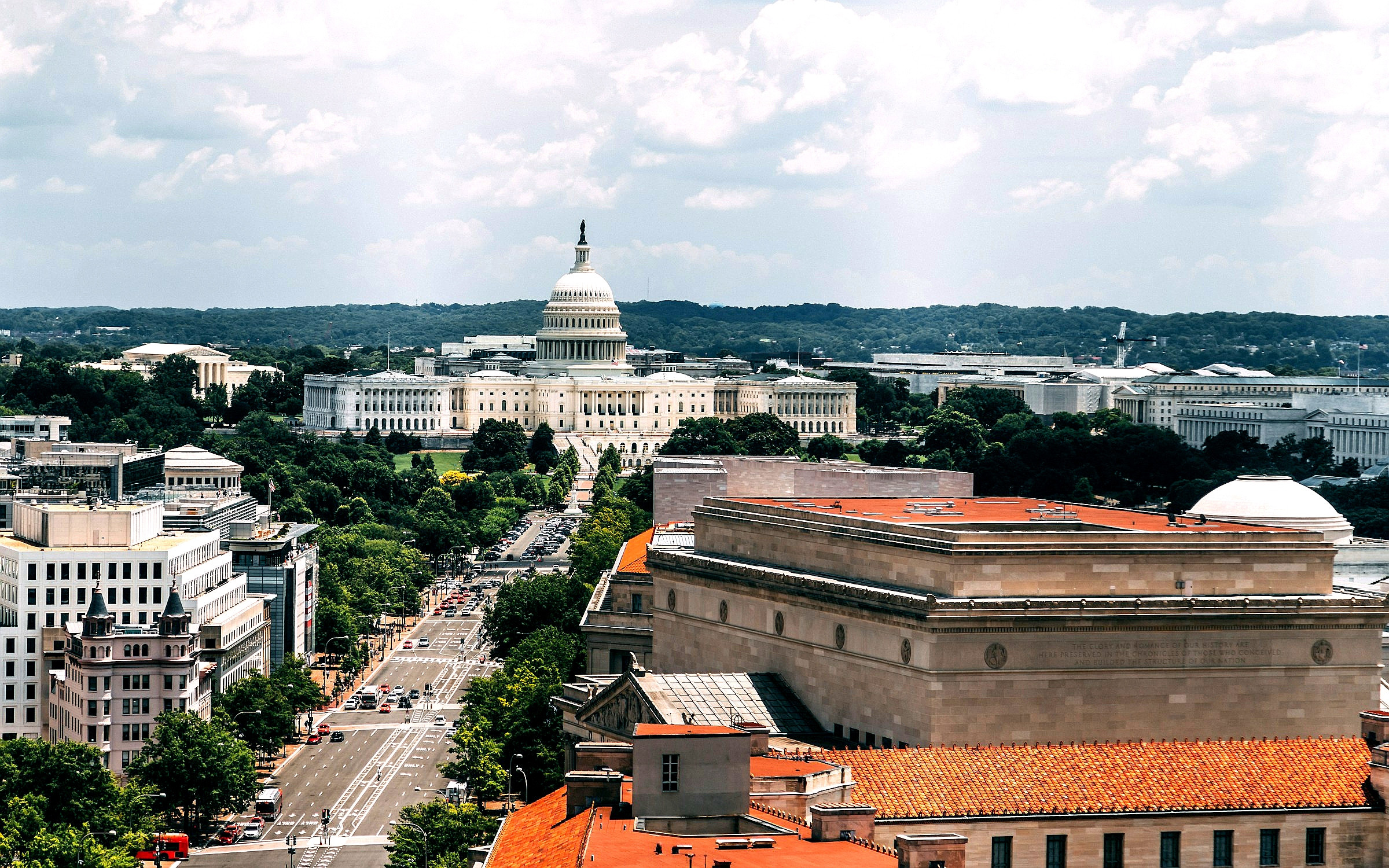 U.S. Capitol building in Washington D.C.